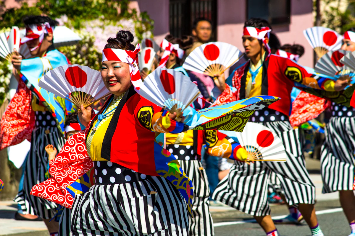 お祭りの様子