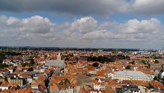 aerial view of city during daytime in Grote Markt Belgium