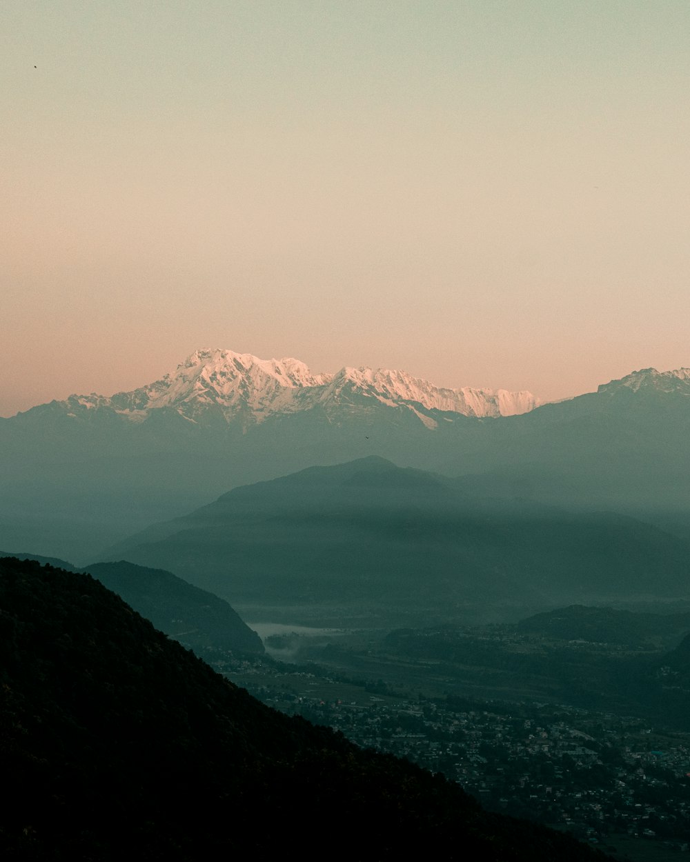 snow covered mountains during daytime