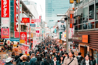 people walking on street during daytime