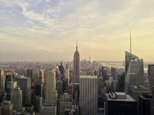 aerial view of city buildings during daytime