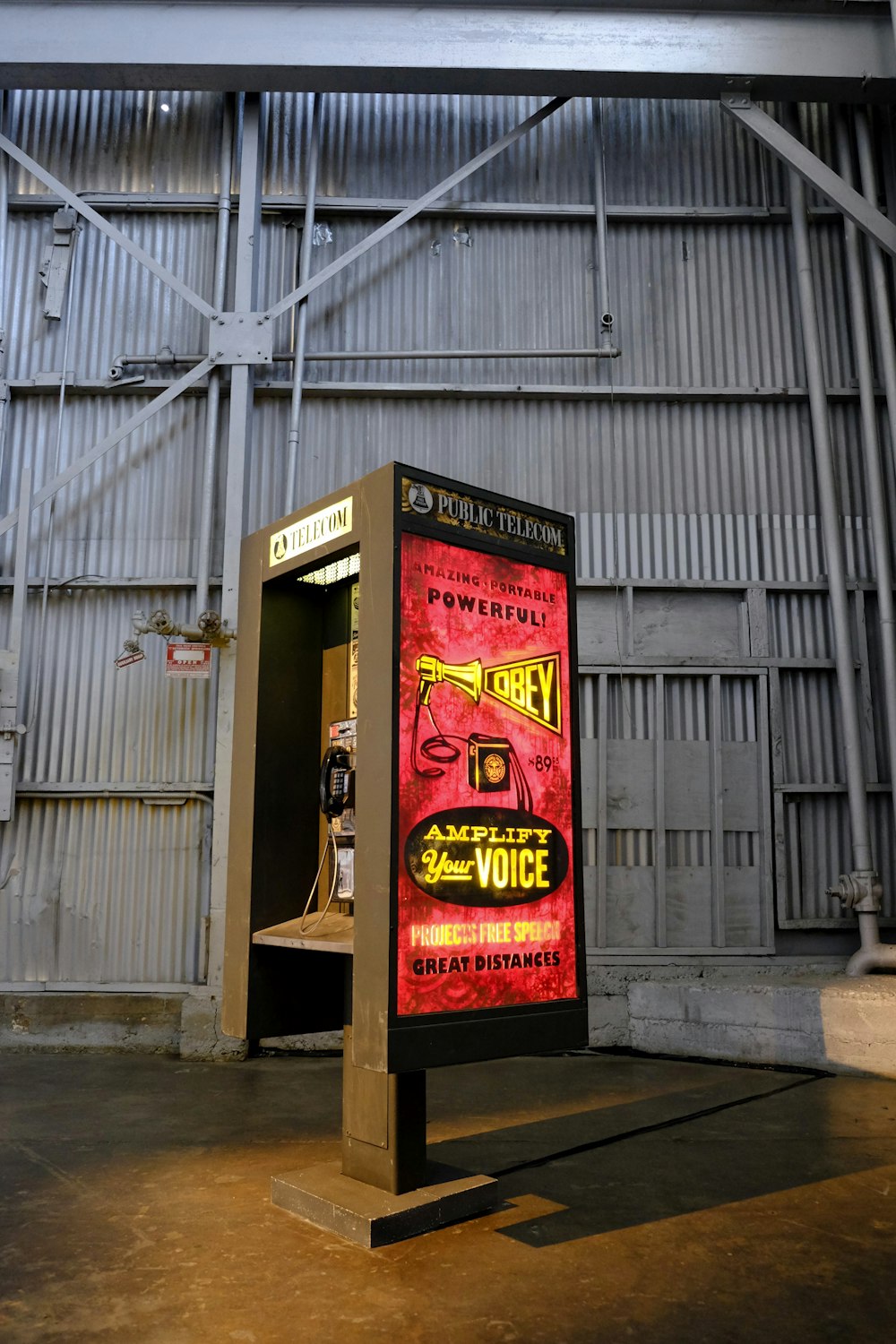 red and yellow wooden signage