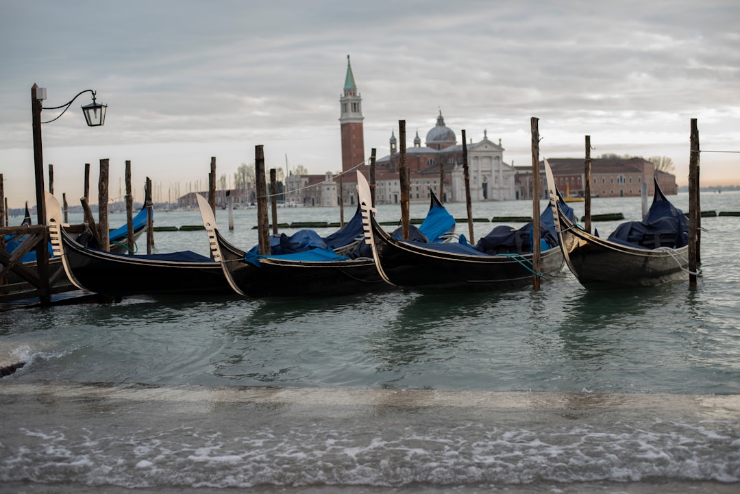 Watercraft rowing photo spot Church of San Giorgio Maggiore Venise