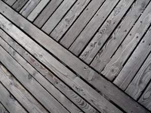 A professional Stained deck