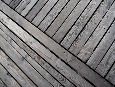 A professional Stained deck