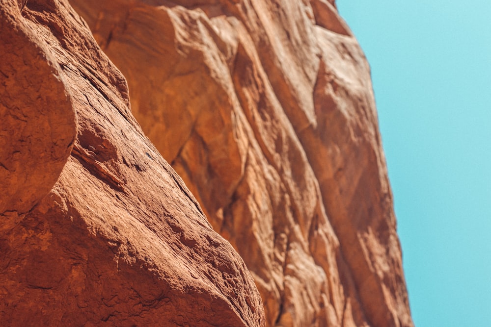 brown rock formation during daytime