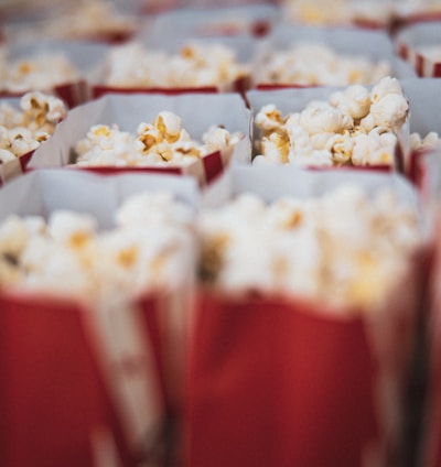 white rice on red tray