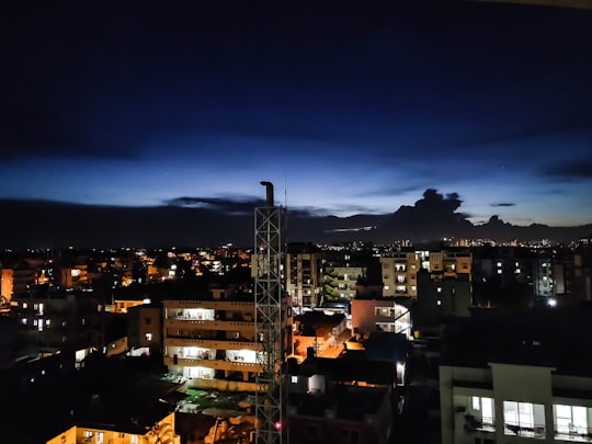 photo of Electronic City Skyline near ISKCON Temple Bangalore
