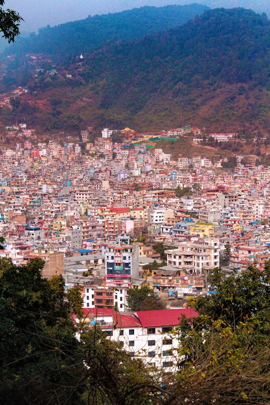 aerial view of city during daytime in Kathmandu Nepal