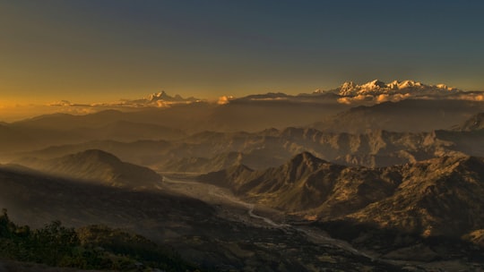 aerial view of mountains during daytime in Kathmandu Nepal