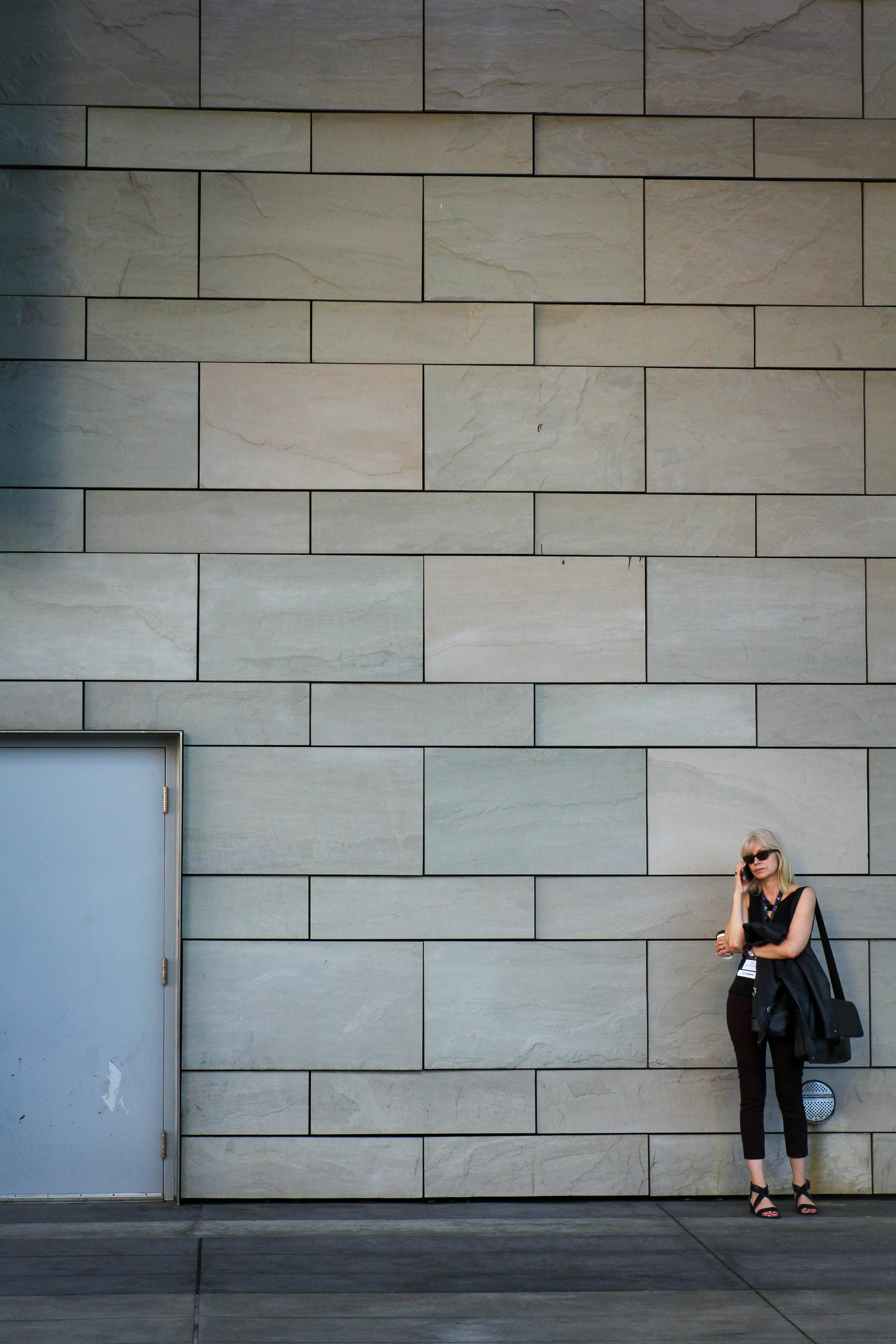 Waiting for a cab
