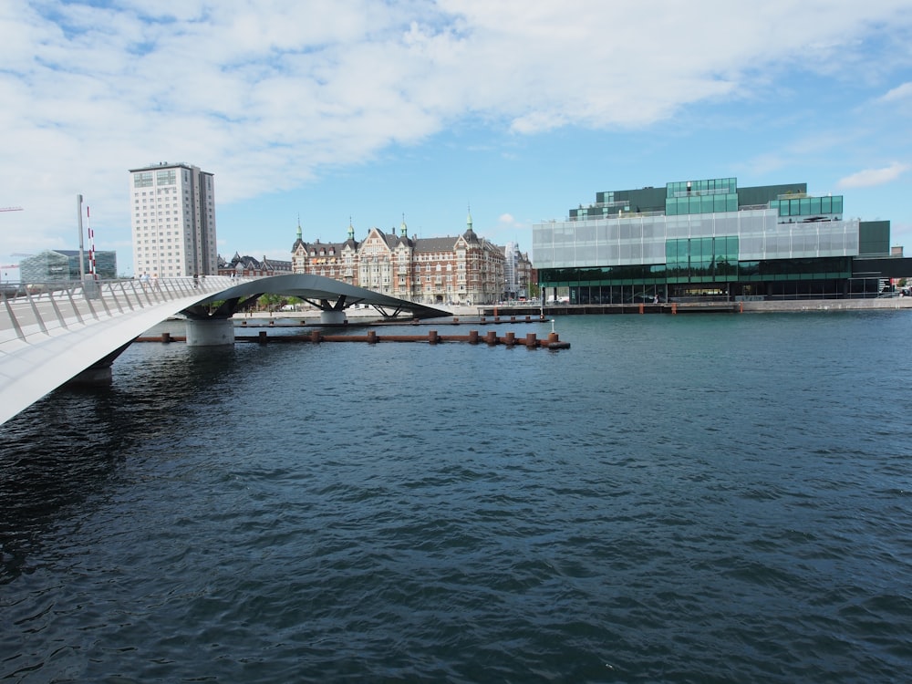 white bridge over body of water during daytime