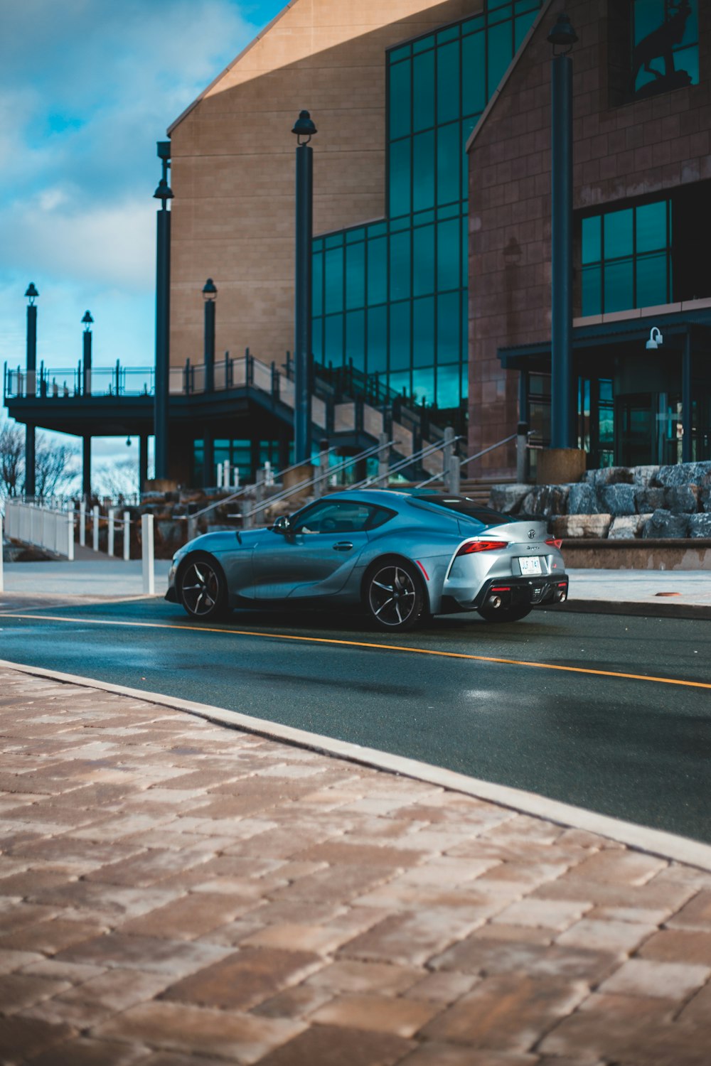 black coupe on road during daytime