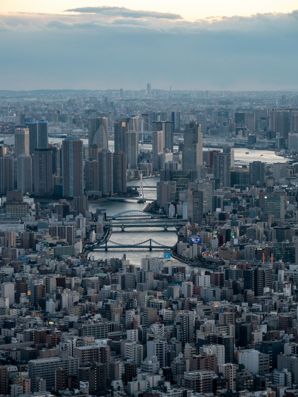 aerial view of city buildings during daytime