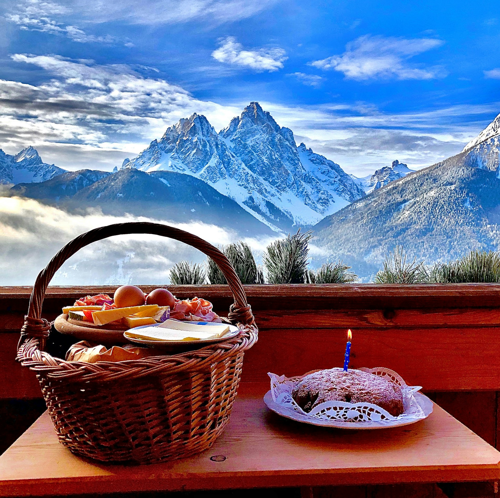 brown woven basket on brown wooden table