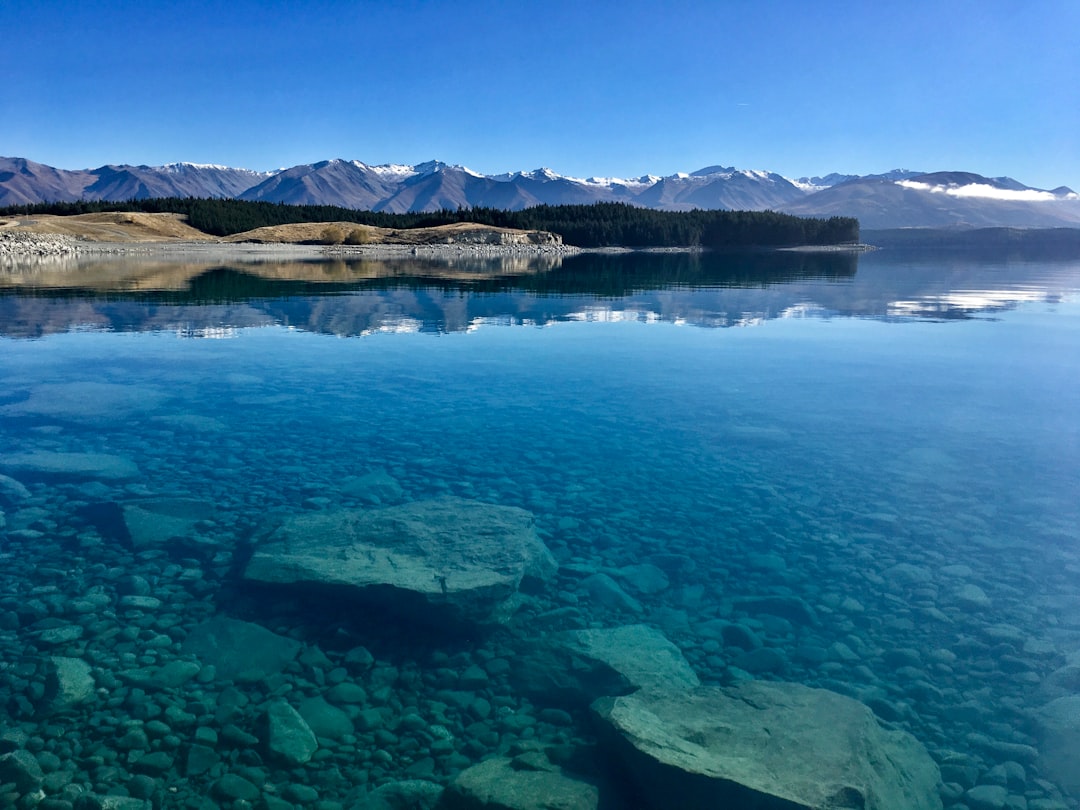 travelers stories about Glacial lake in Lake Pukaki, New Zealand