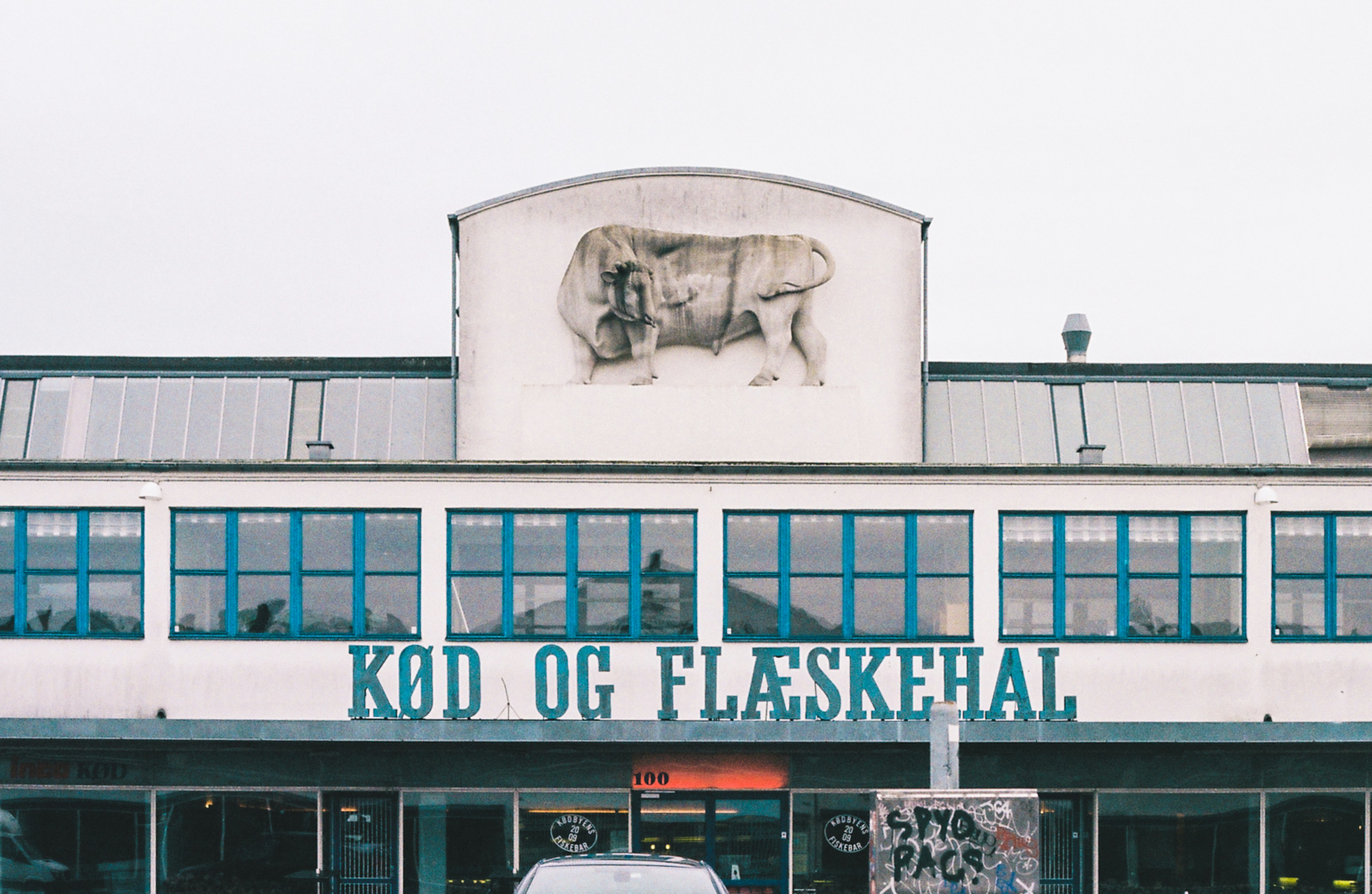 Meatpacking District, Copenhagen. Sign says \