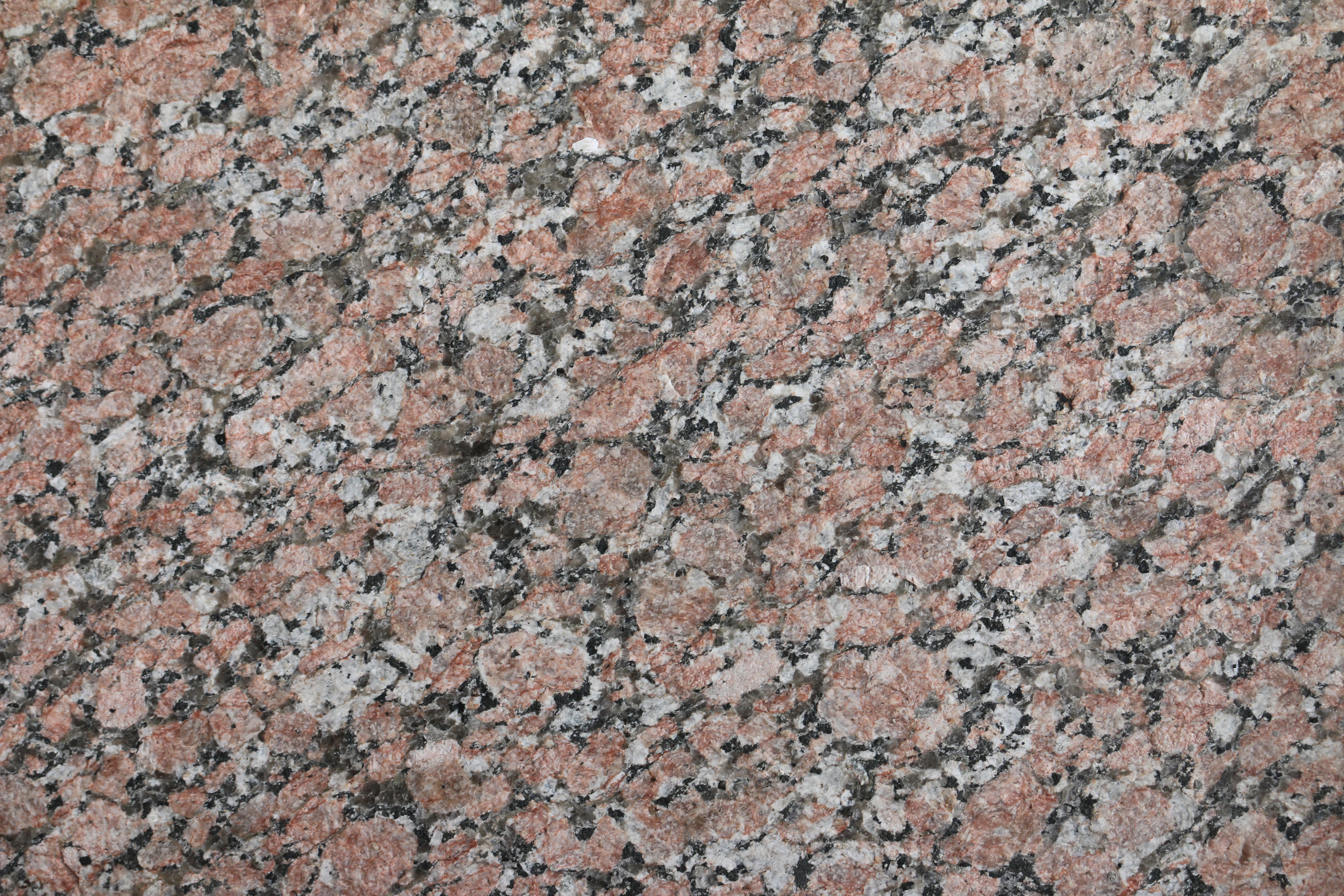 Representative photo: pink granite with white and dark flecks