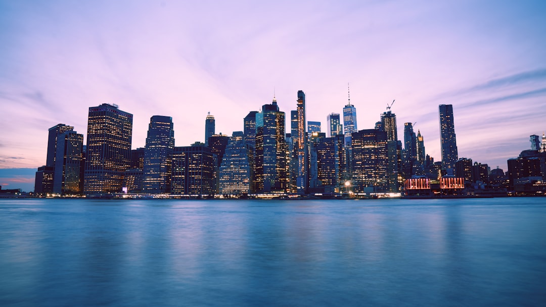 city skyline across body of water during daytime