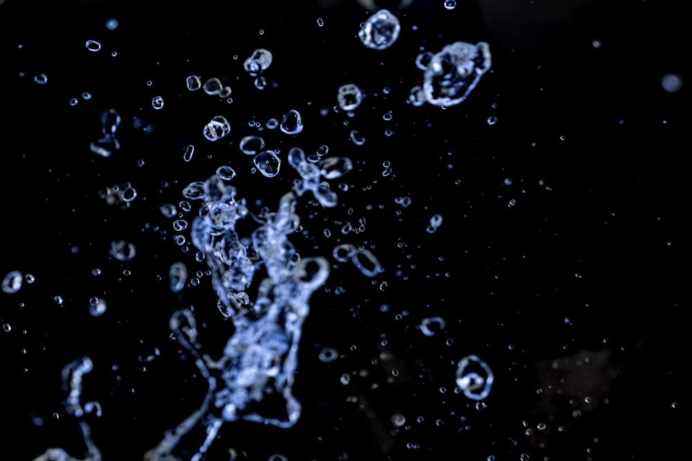 water droplets on glass panel