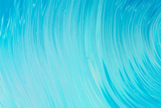blue and white abstract painting