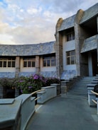 brown and white concrete building
