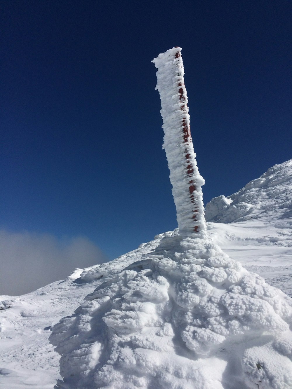 white snow covered mountain under blue sky during daytime