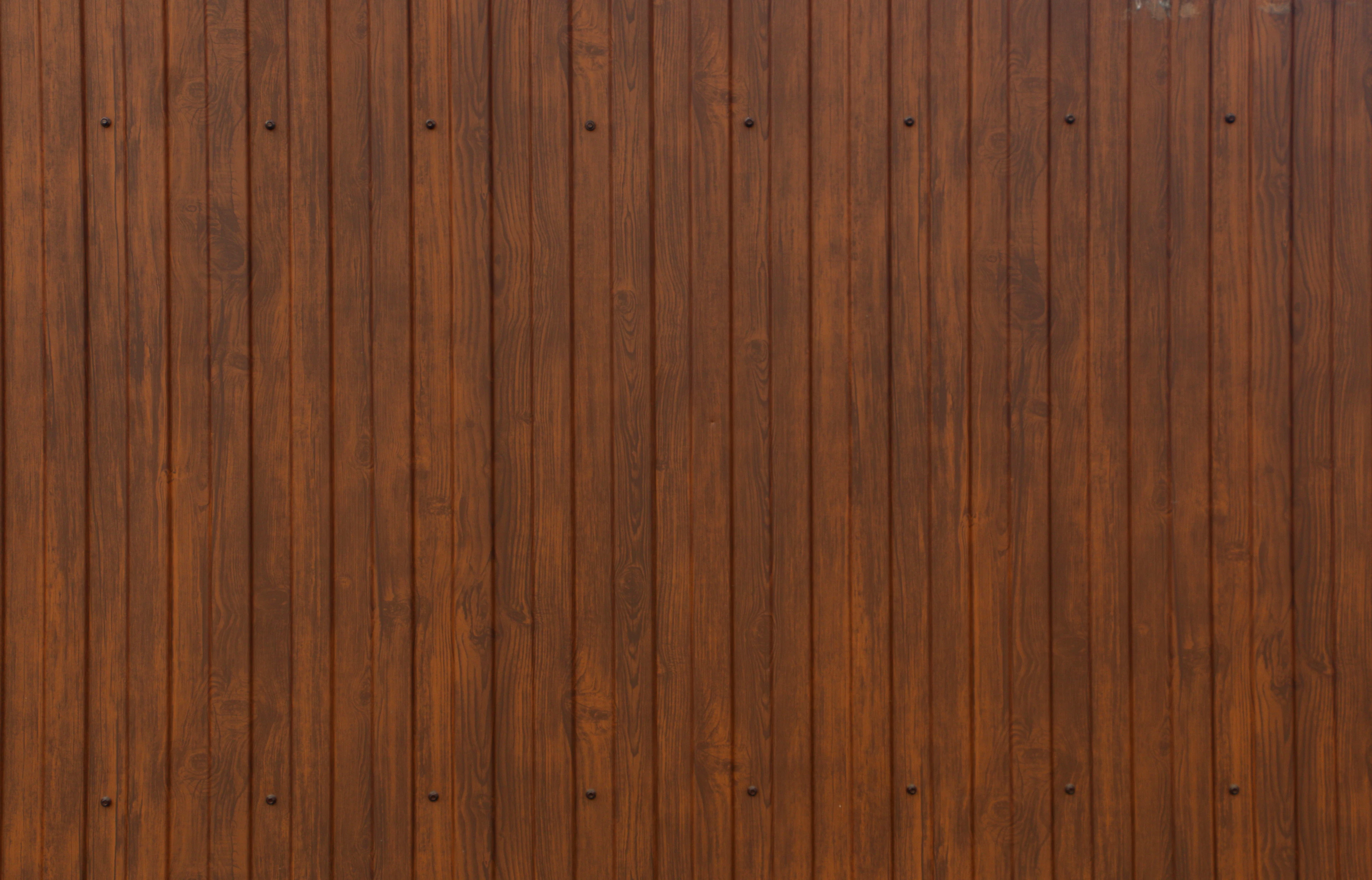 Wood panelled wall