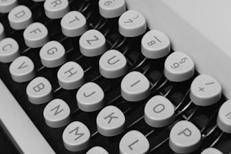 white and black computer keyboard