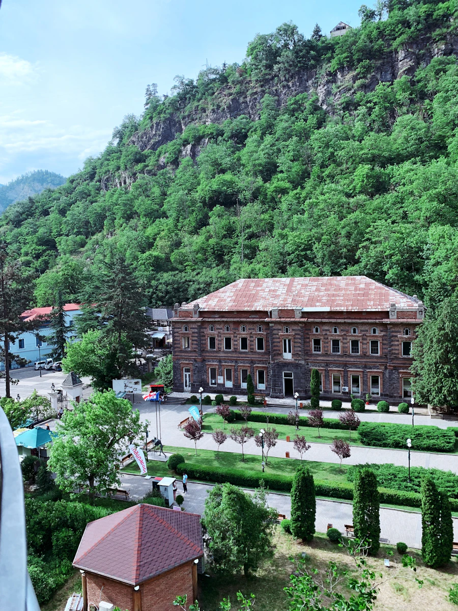Borjomi Mineral Water Park in Georgia