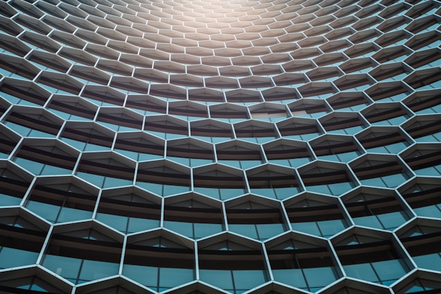 white and brown ceiling with glass windows