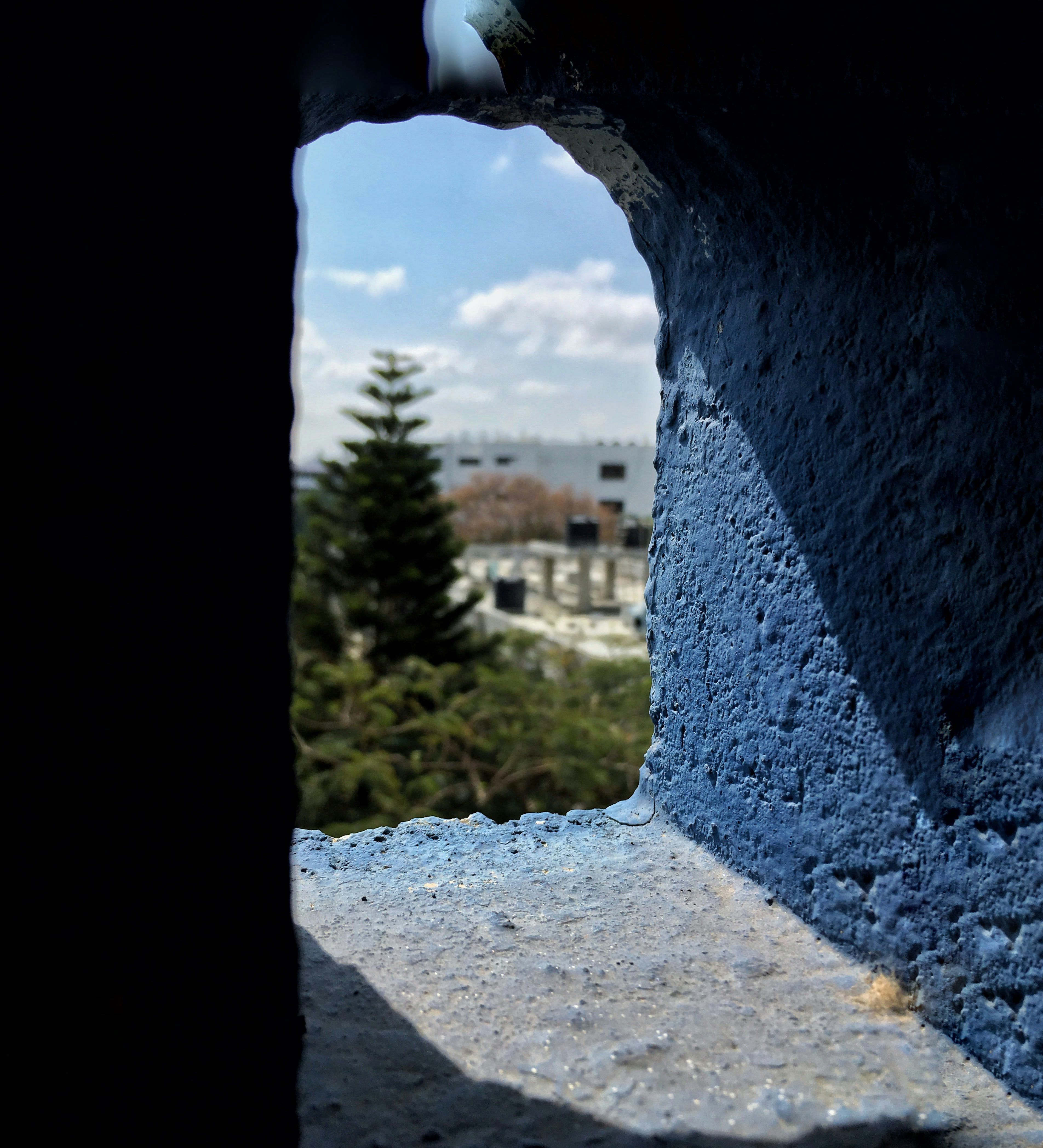 gray concrete wall during daytime