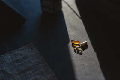 Stylish 2cmc capsules arranged neatly on a minimalist surface