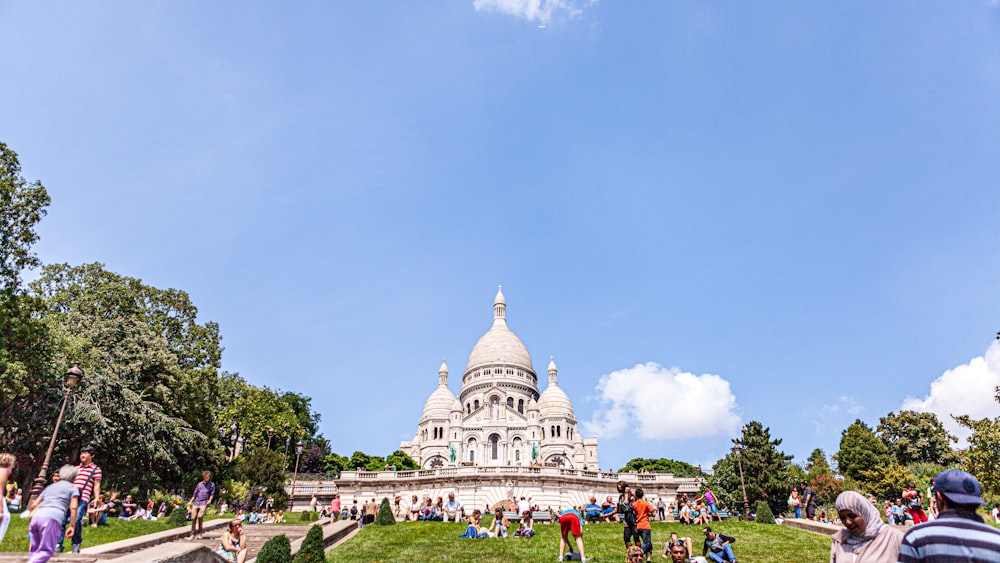 people walking on park during daytime