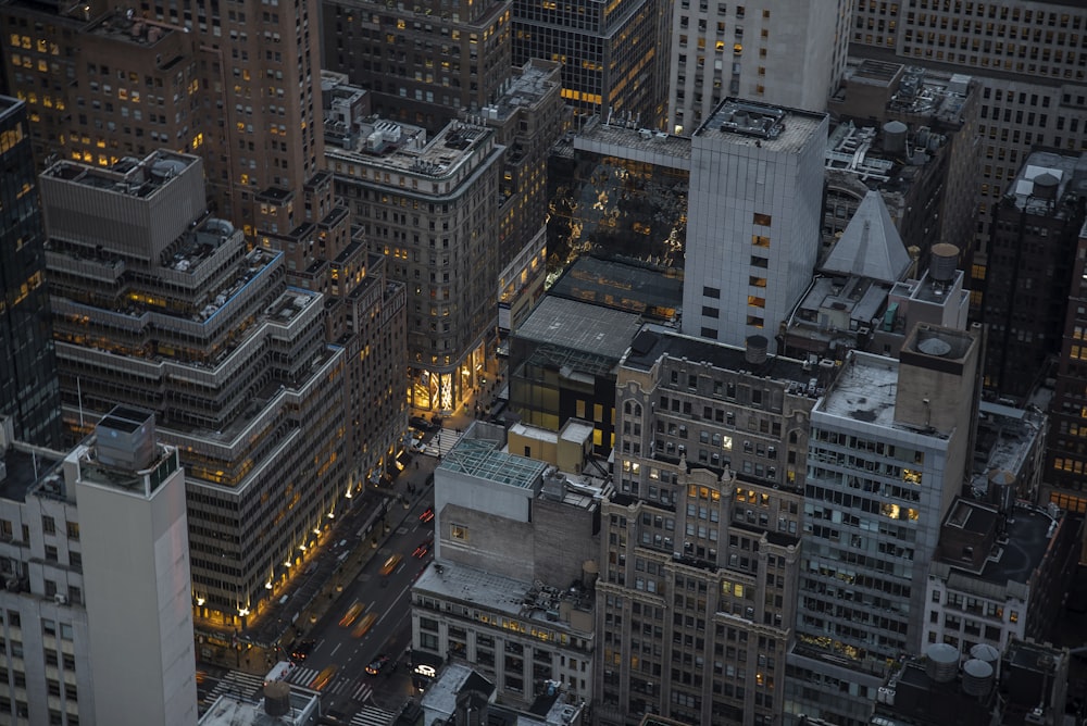 high rise buildings during daytime