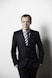 man in black suit jacket