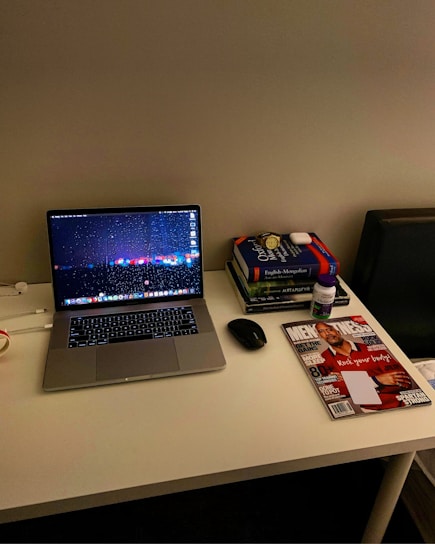 A vibrant image of a focused professional working at a desk with a bottle of Neuro Serge supplements nearby.