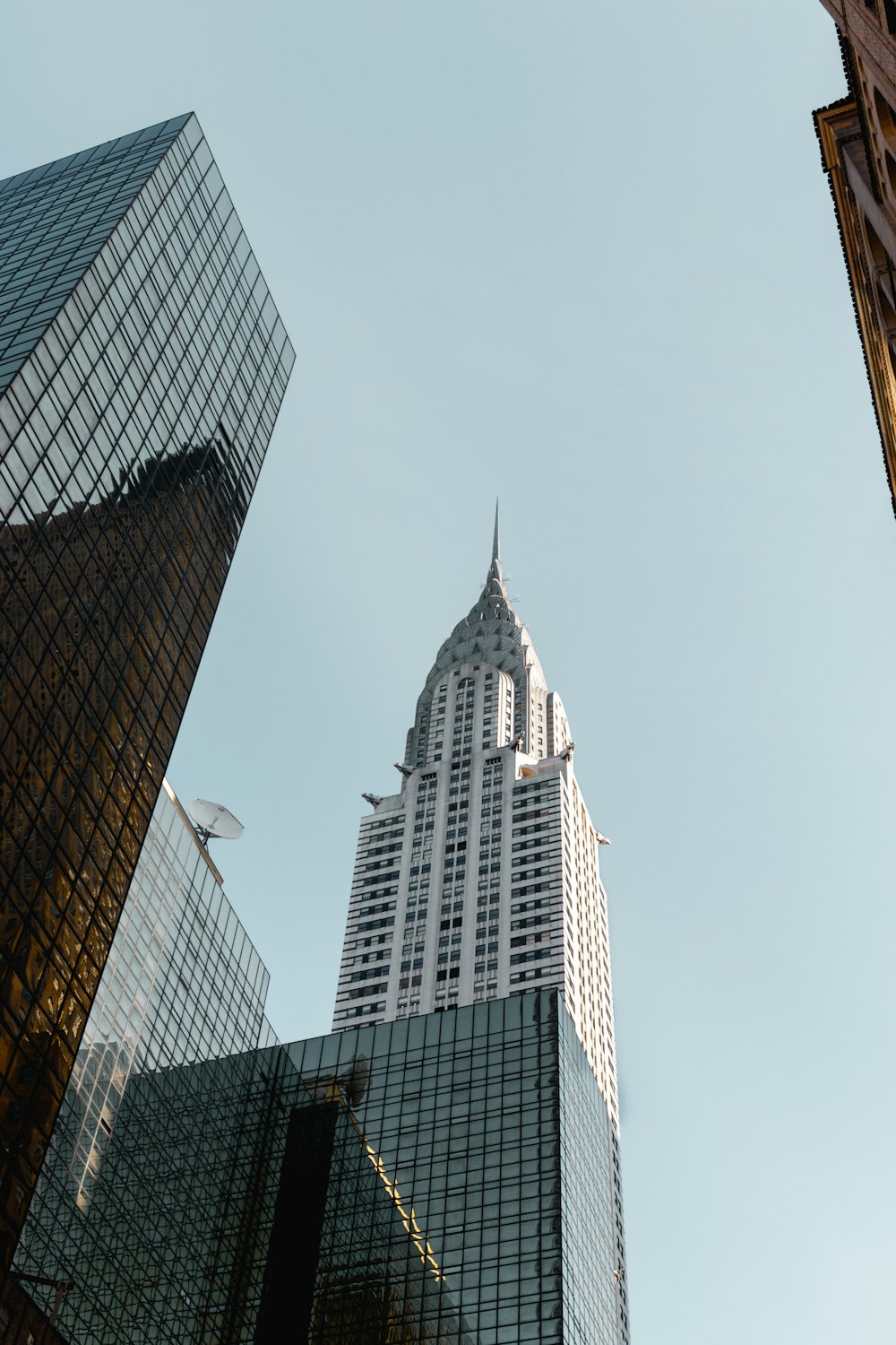 low angle photography of high rise building