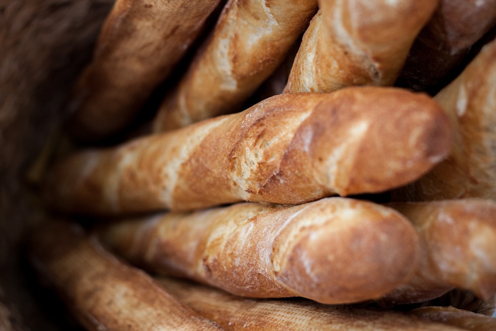 foto ravvicinata del pane