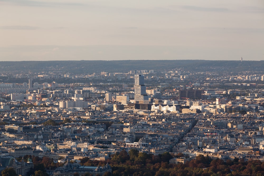 aerial view of city buildings during daytime