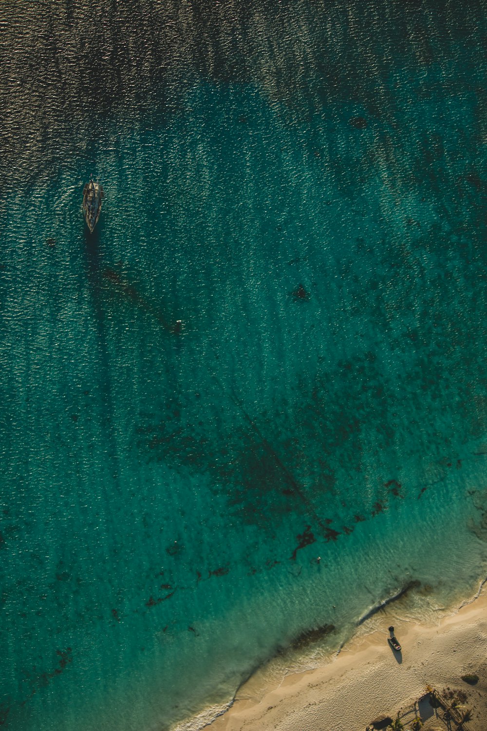 aerial view of body of water during daytime