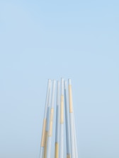 A selection of sturdy construction poles.