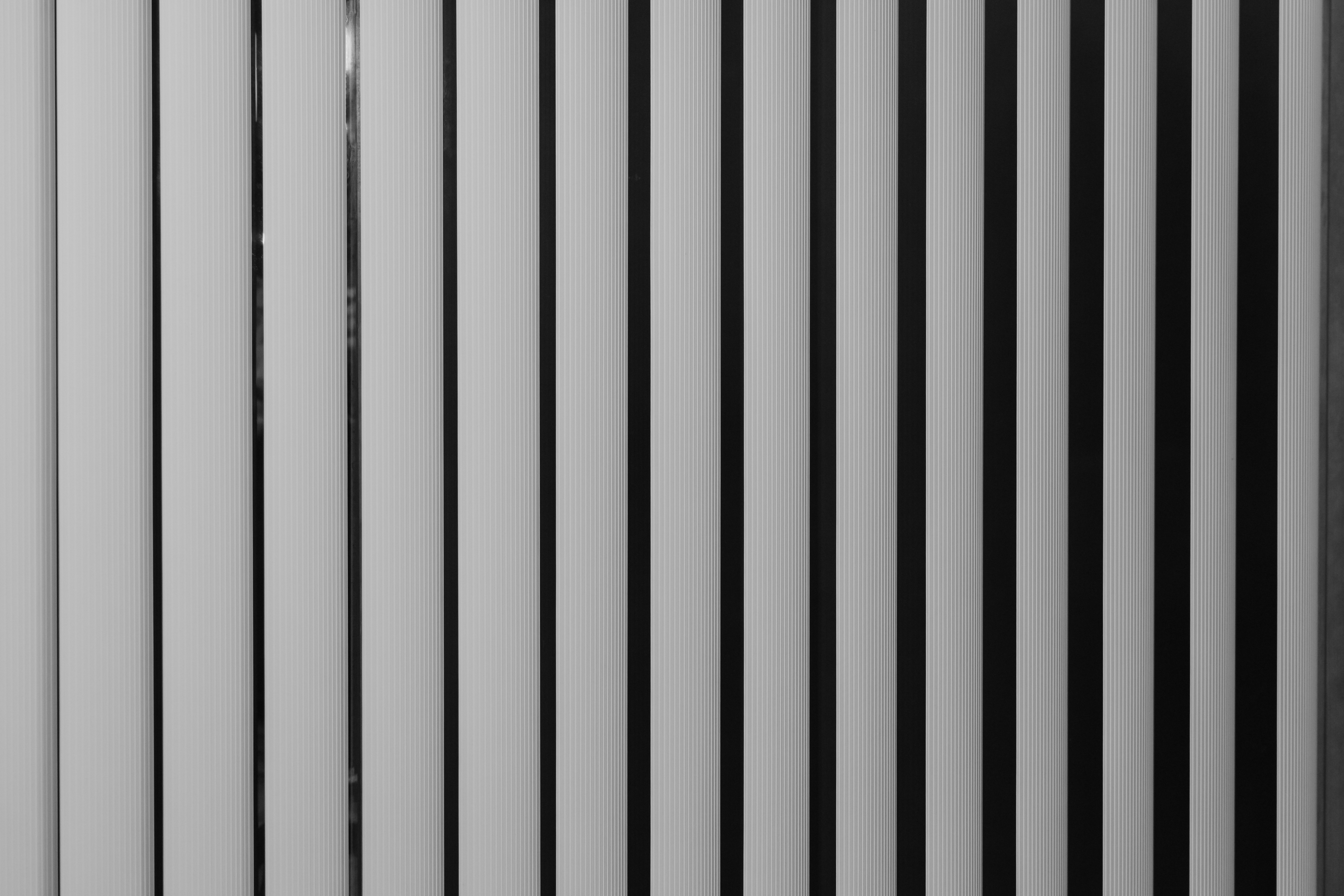 black and white striped textile