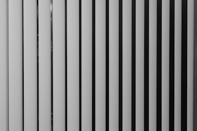 black and white striped textile