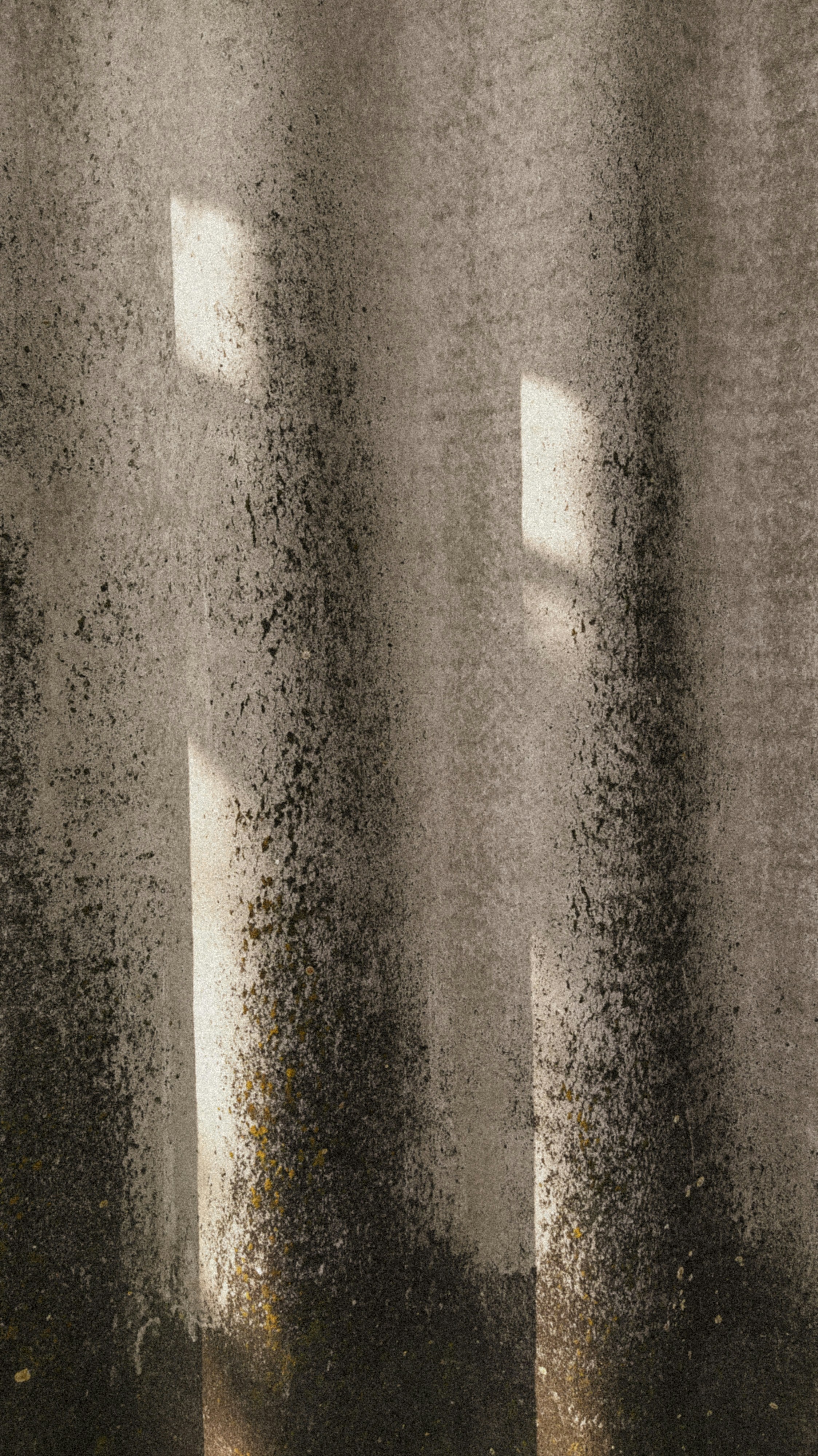 white and black abstract painting