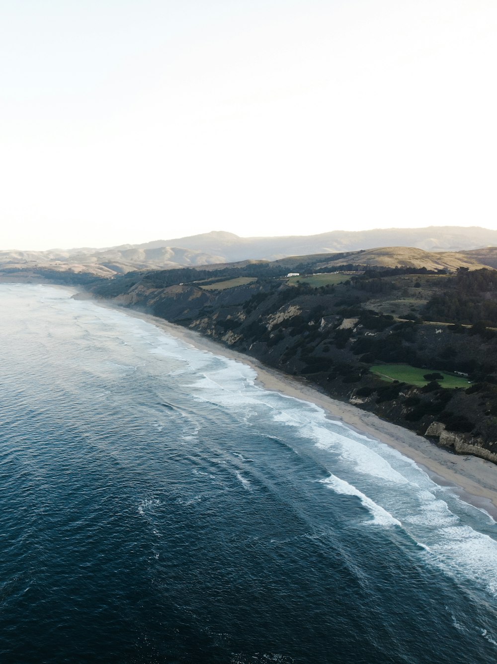 aerial view of body of water during daytime