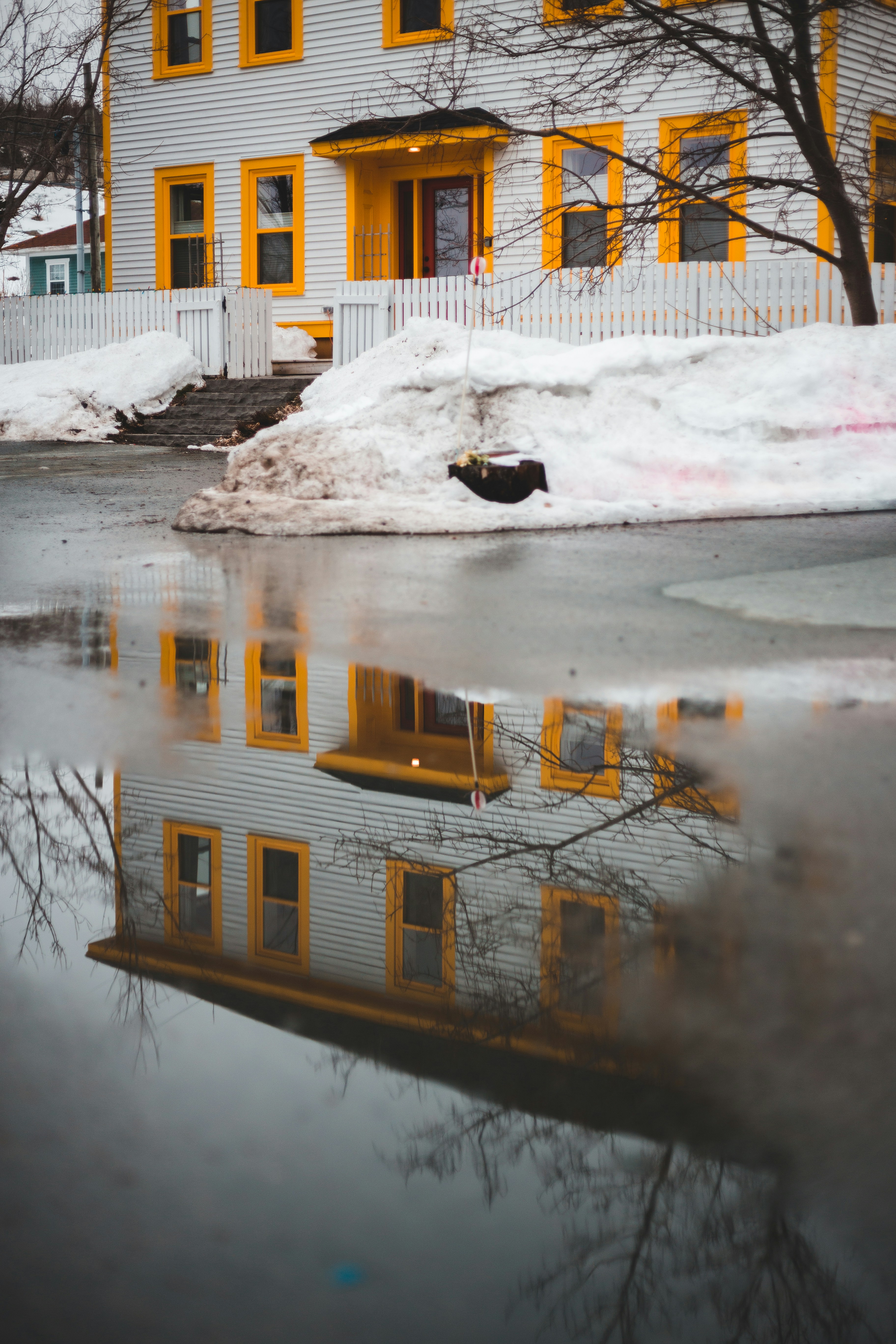 White and brown house near body of water during daytime photo – Free ...