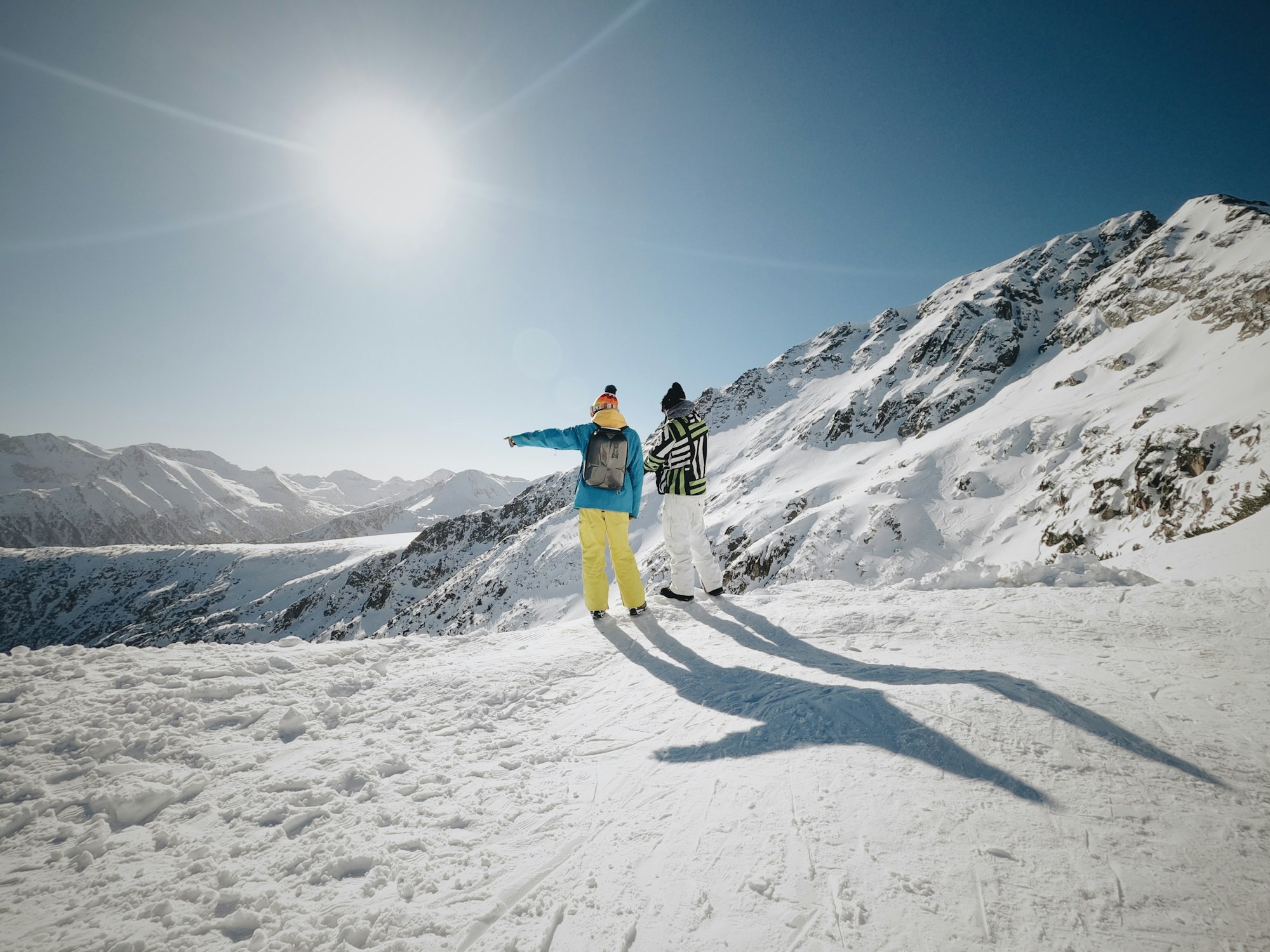 Skiing in Bansko, Bulgaria