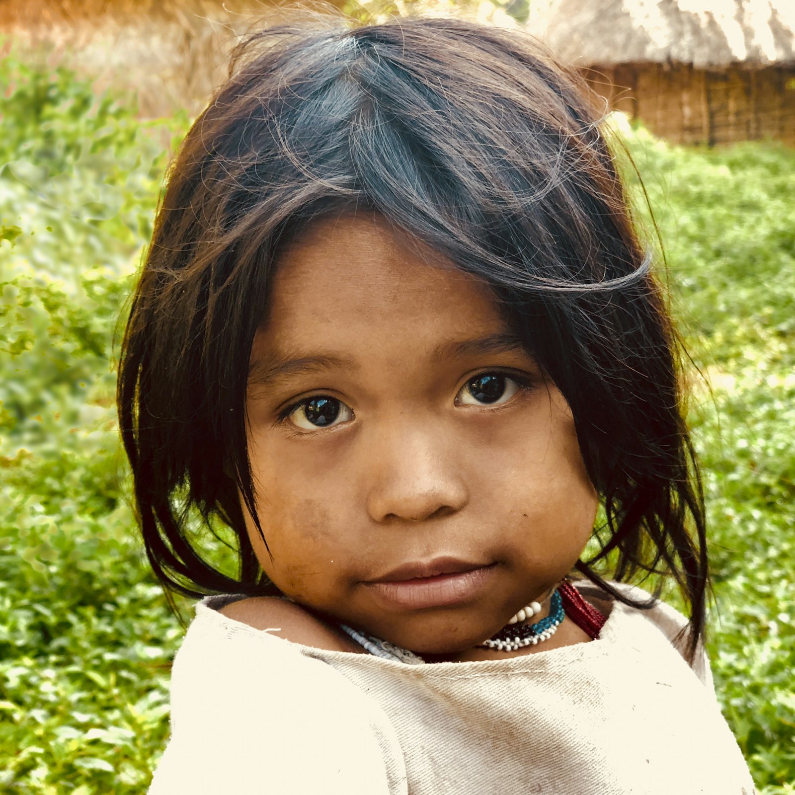 Niña sonriendo