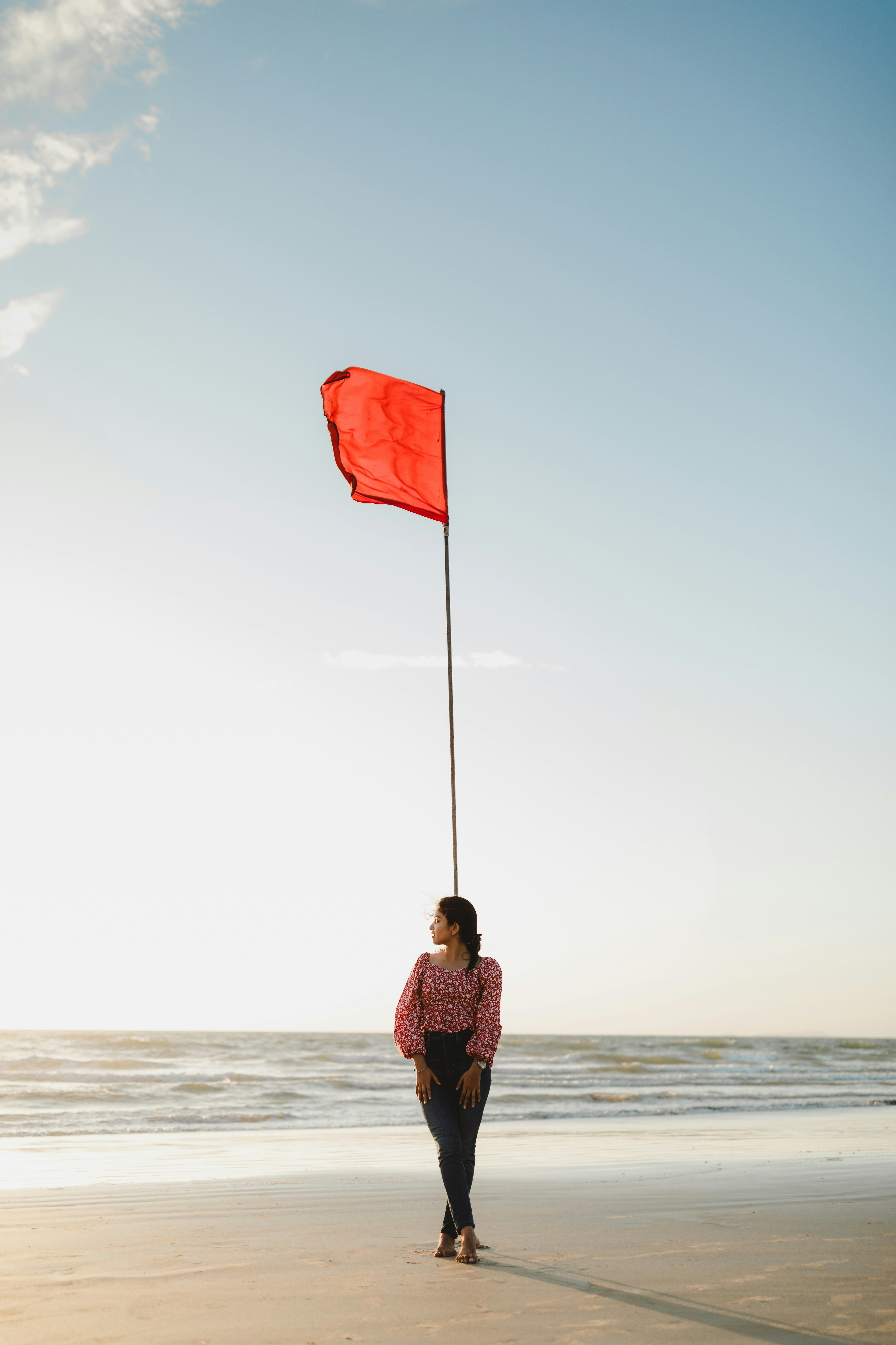 A symbolic image of breaking through barriers